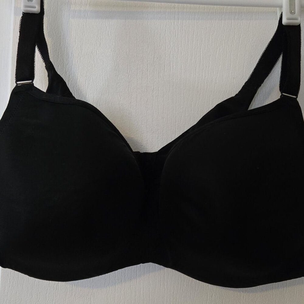 Torrid Lightly Lined Black Balconette Bra 42DD